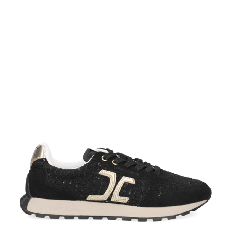 Candice Cooper 2019527.05.1A09 PLUME 5 Sneaker in schwarz