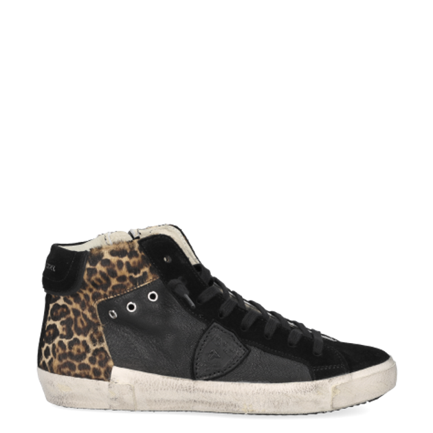 Philippe Model PRSX HIGH Sneaker in schwarz