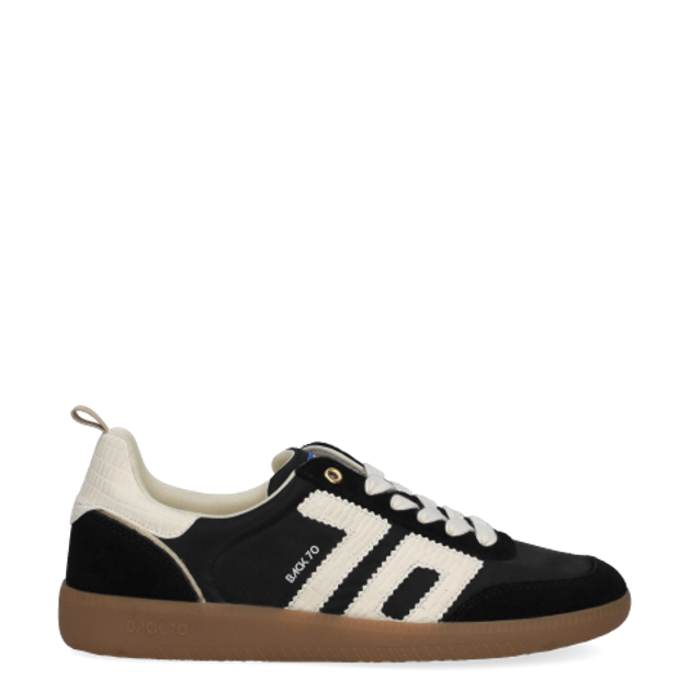 BACK 70 108007-000004 GHOST N04 Sneaker in schwarz