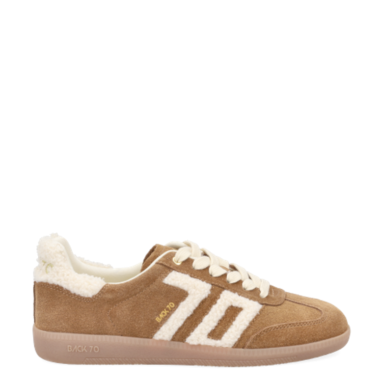 BACK 70 108001-000956 CLOUD 601 Beige / Tabacco Sneaker in braun