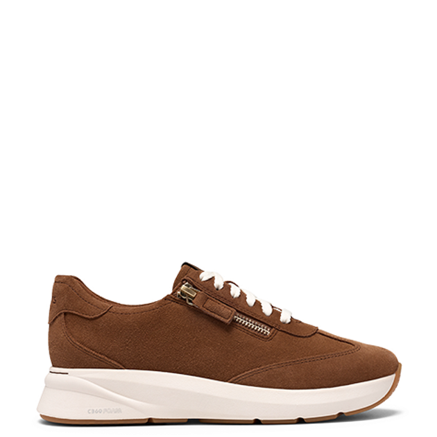 Clarks Code R Run 26327885 4 Sneaker in braun