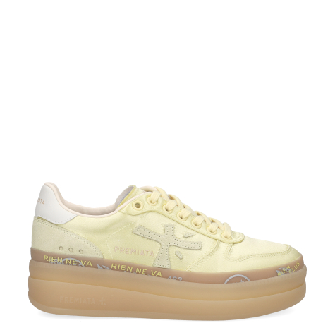 スニーカー PREMIATA Women Sneakers MICOL VAR 7439 Pink Sneakers in tessuto e inserti in pelle scamosciata
