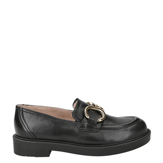 Paul Green 1008-023 Slipper & Mokassin in schwarz