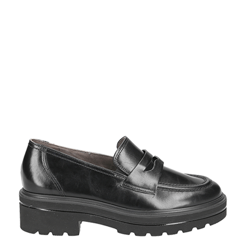 Paul Green 2961-002 Slipper & Mokassin in schwarz