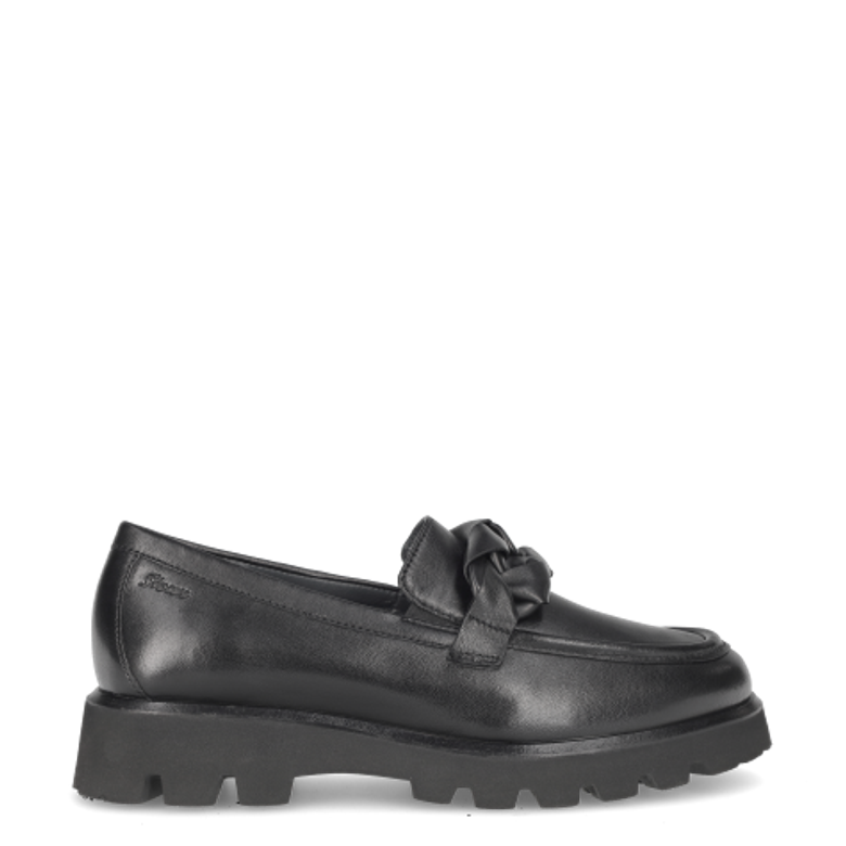 Sioux 69646 MEREDIR-727-H Slipper & Mokassin in schwarz