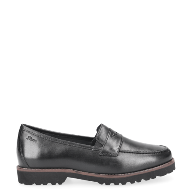 Sioux 66534 MEREDITH-709-H Slipper & Mokassin in schwarz