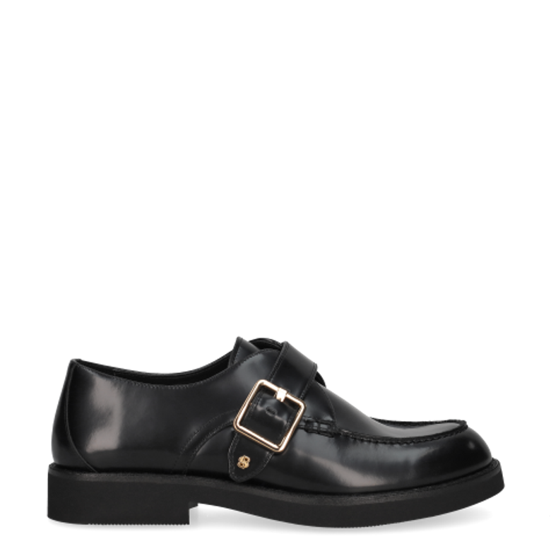 Boss Eleri_Monk Slipper & Mokassin in schwarz
