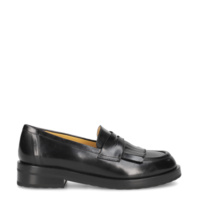 Truman's 9792 230 NERO Slipper & Mokassin in schwarz