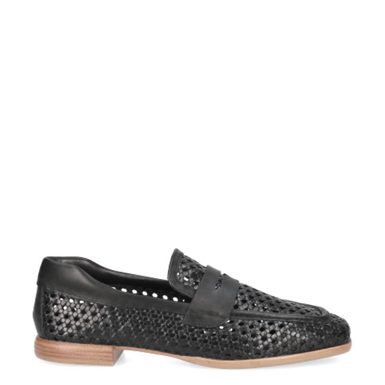 Homers 21818 LENA Slipper & Mokassin in schwarz