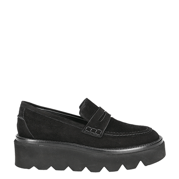 Homers 20864 GRENO Slipper & Mokassin in schwarz