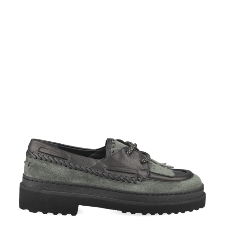 Donna Carolina KILLIA ELBA SILK PINO 58.732.129-003 Slipper & Mokassin in schwarz