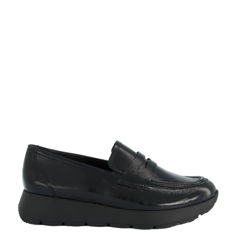 Paul Green 1182-018 Slipper & Mokassin in schwarz