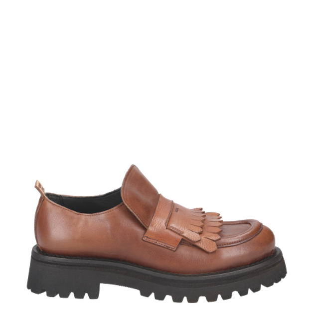 Moma 74305E-CU COPPER Slipper & Mokassin in braun