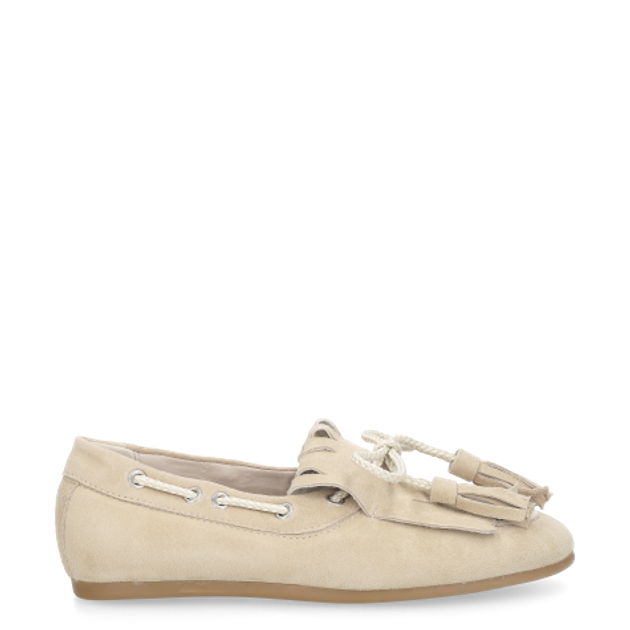Lüke Schuhe MICHELA CAMEL Slipper & Mokassin in beige