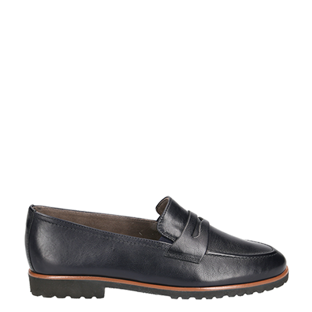 Paul Green 2493-162 Slipper & Mokassin in blau