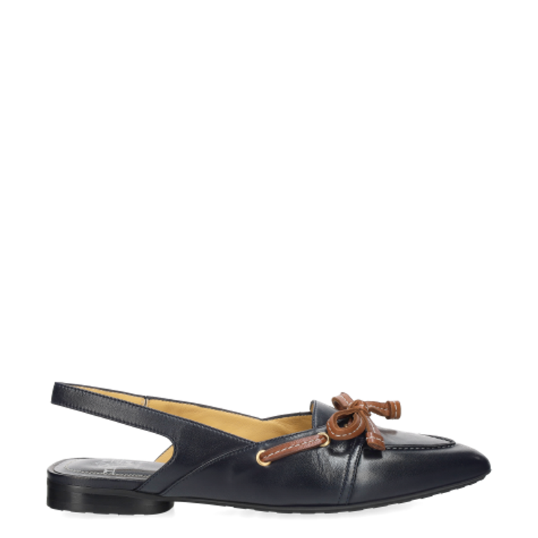 Truman's 4334 158 NAPPA BLU Slipper & Mokassin in blau