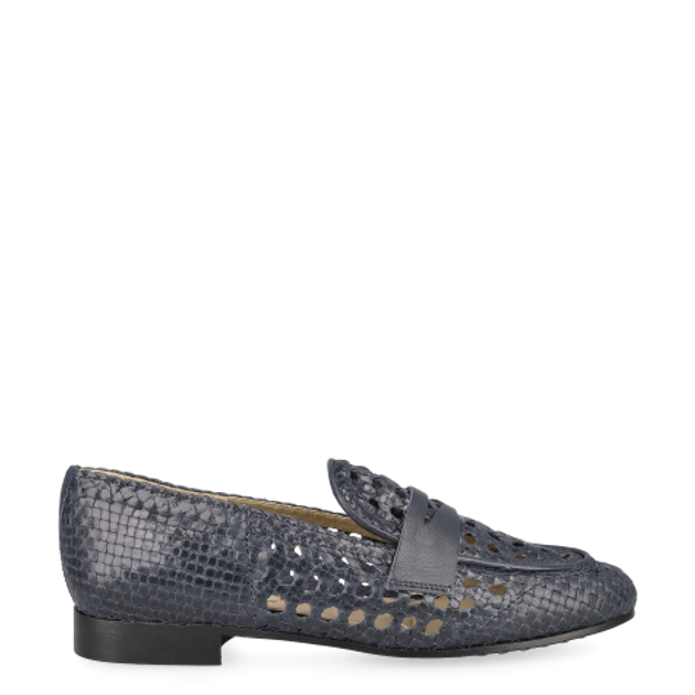 Brunate 11860 navy Slipper & Mokassin in blau