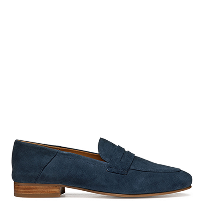 GEOX MANTINEA Slipper & Mokassin in blau