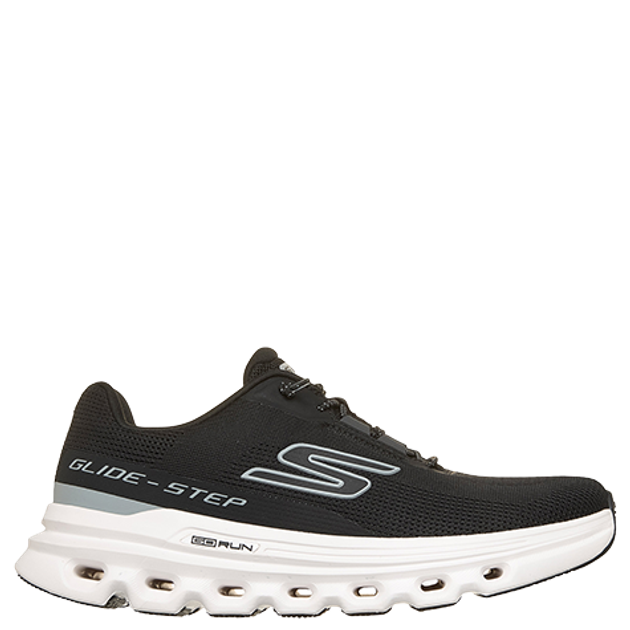 Skechers 129802 BKW GO RUN Sneaker in schwarz