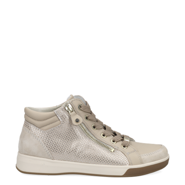 Ara 24499-25 ROM-ST-HIGH-SOFT Sneaker in metallic