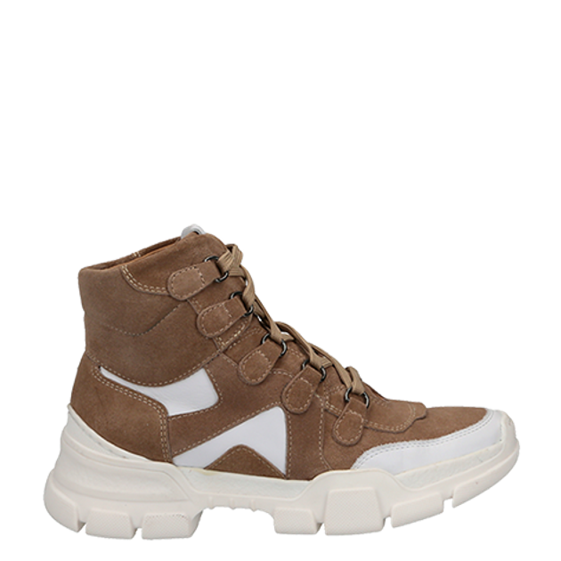 Perlato 11662 BLANC/STONE Sneaker in beige