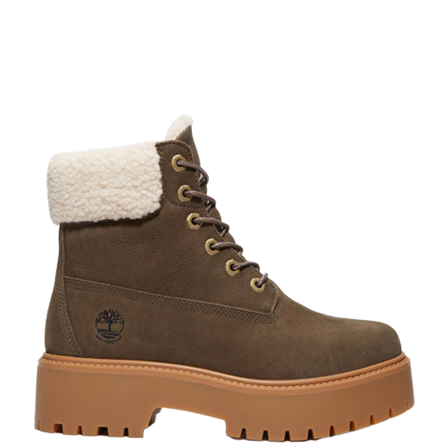Timberland A2PU6 STONE STREET MID WARM LINED WATERPROOF BOOT Warmfutter in braun