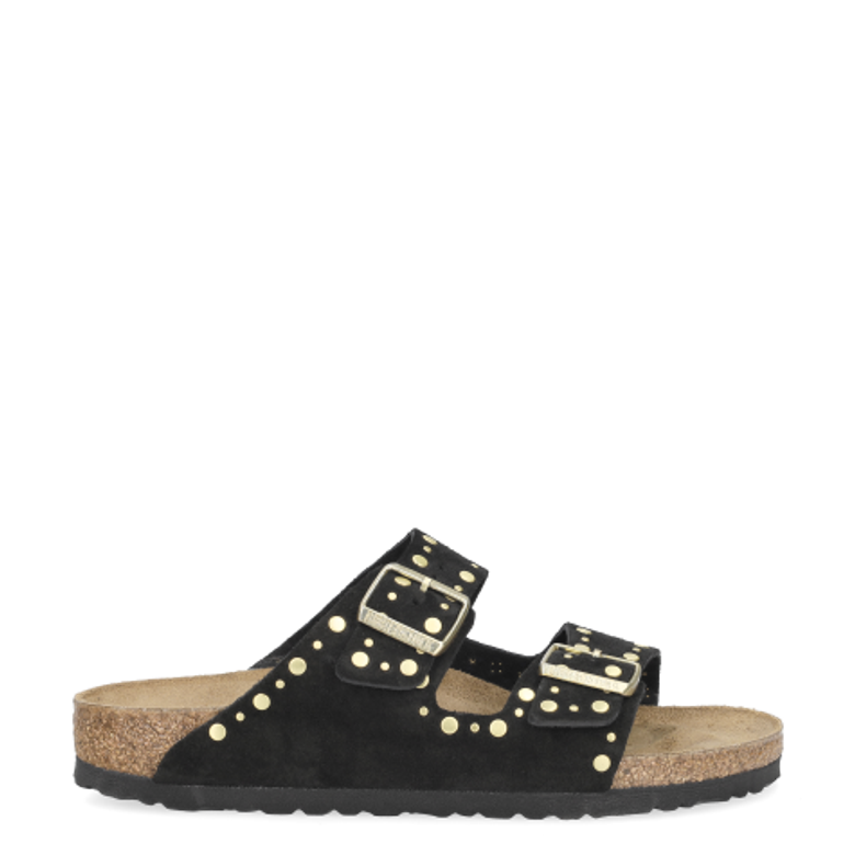Birkenstock 1030348 ARIZONA RIVET Sandaletten in schwarz