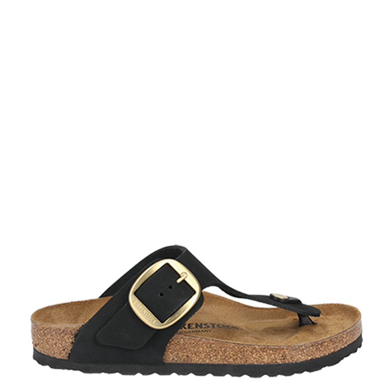 Birkenstock 1024019 GIZEH BIG BUCKLE Sandaletten in schwarz