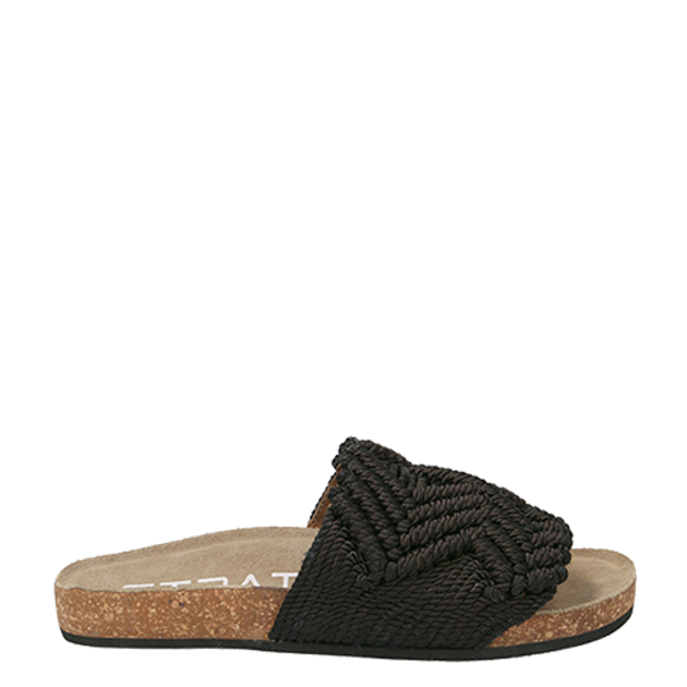 Strategia F18 BLACK Sandaletten in schwarz