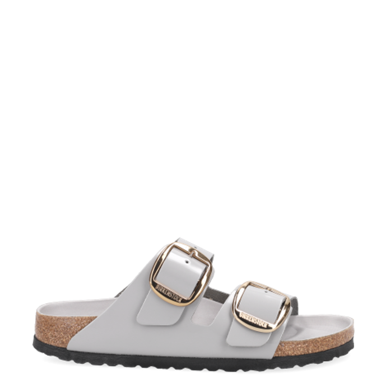 Birkenstock 1029391ARIZONA BIG BUCKLE
NATURAL LEATHER Sandaletten in grau