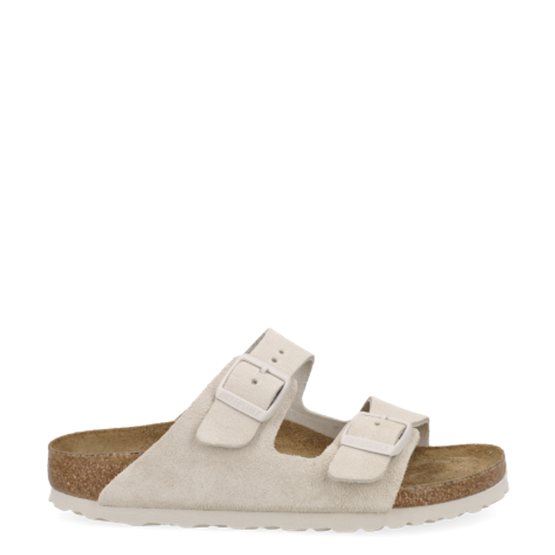 Birkenstock 1024516 ARIZONA SOFT FOOTBED
SUEDE LEATHER Sandaletten in grau