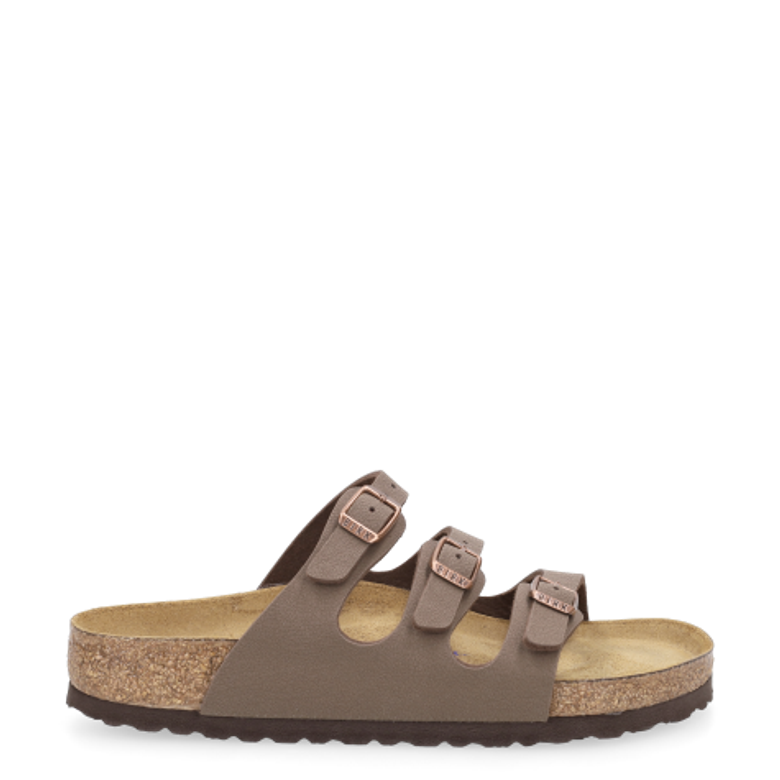 Birkenstock 53881 FLORIDA SOFT FOOTBED
BIRKO-FLOR BIRKIBUC Sandaletten in braun