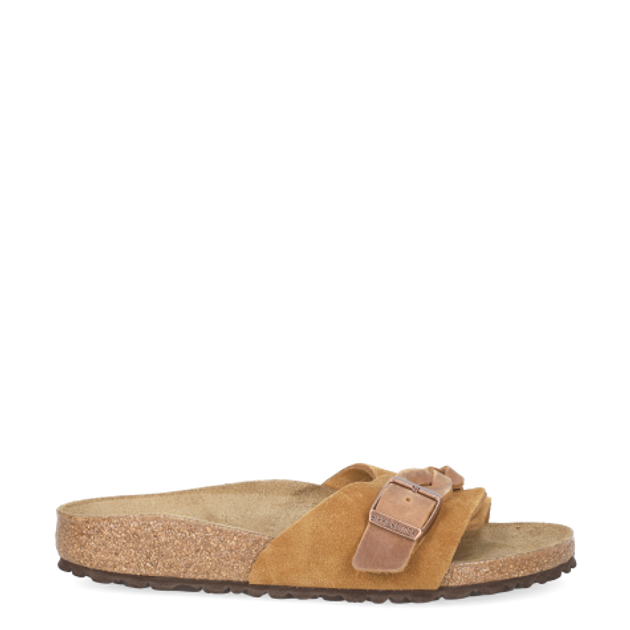 Birkenstock 1026742 OITA BRAIDED SUEDE Sandaletten in braun