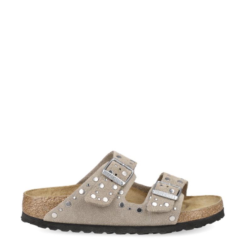 Birkenstock 1029390 ARIZONA RIVET SUEDE Sandaletten in braun