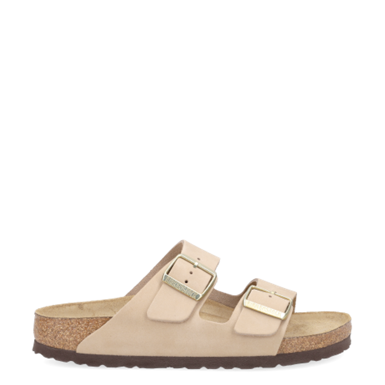 Birkenstock 1019016 ARIZONA SOFT FOOTBED
NUBUK LEATHER Sandaletten in beige