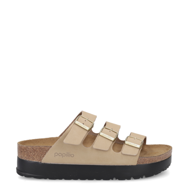 Birkenstock 1029760 CARE ESSENTIALS NUBUK
LEATHER Sandaletten in beige