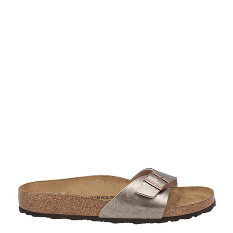Birkenstock 1020632 MADRID BIRKO FLOR Sandaletten in metallic