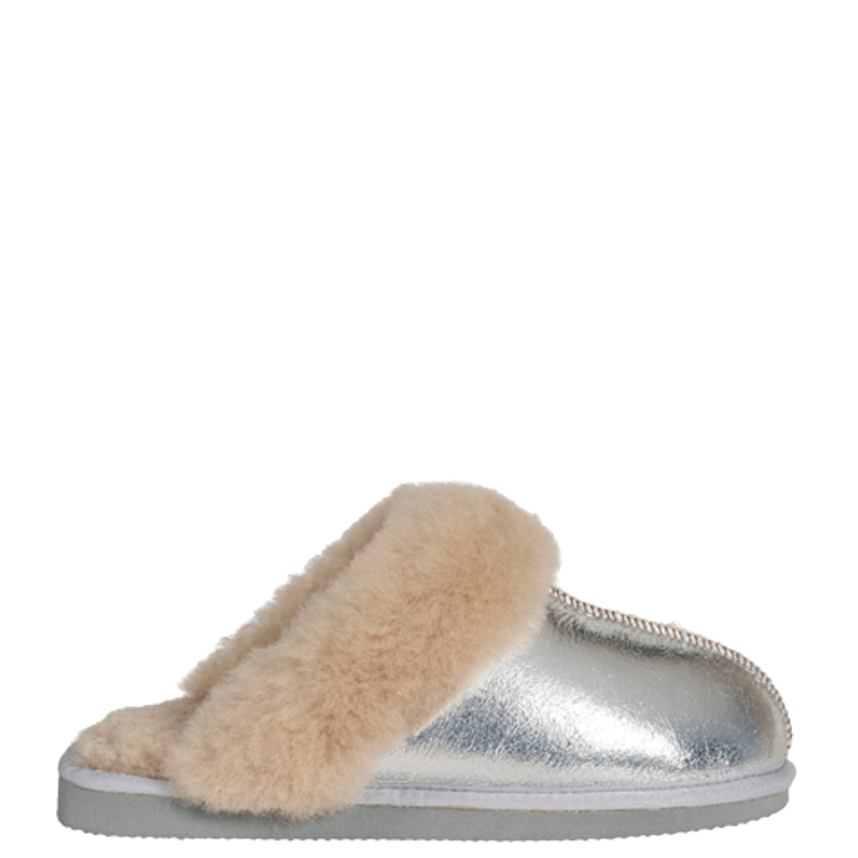 Shepherd 468106 JESSICA Hausschuhe in silber