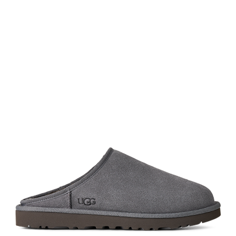 UGG 1129290-DGRY CLASSIC SLIP-ON Hausschuhe in grau