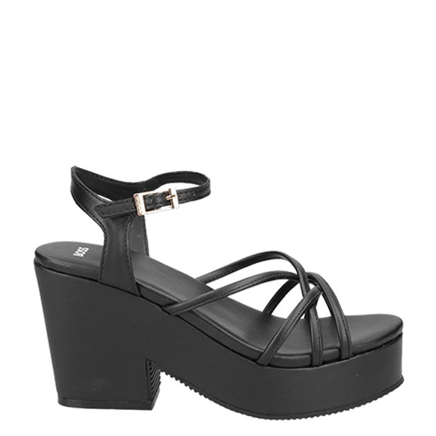 Boss CATE WEDGE SANDAL Sandaletten in schwarz