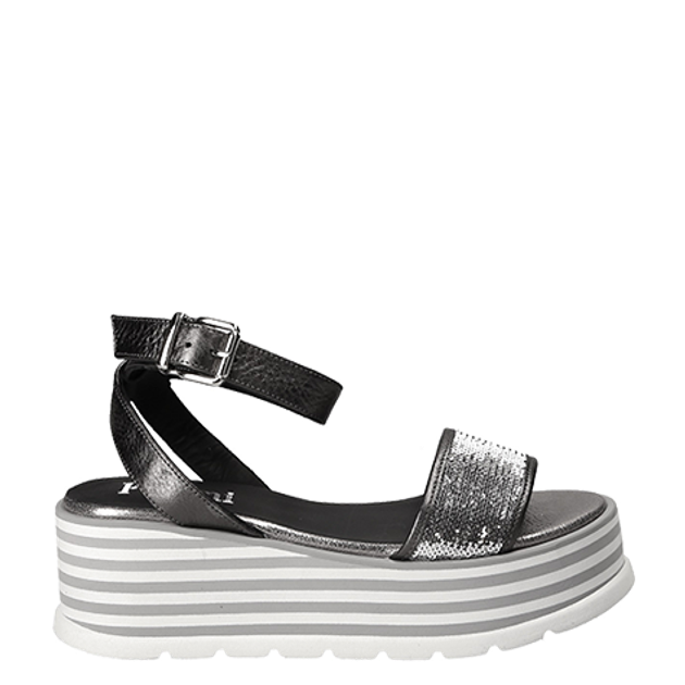 Pertini 15901 Sandaletten in metallic