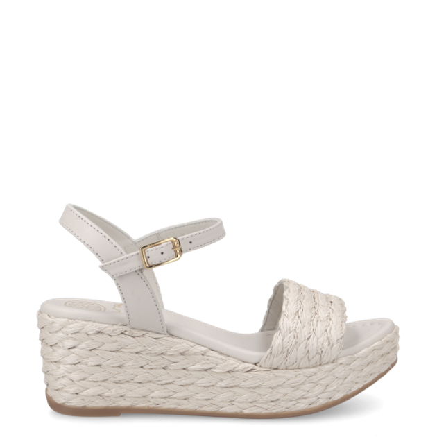 Unisa KEBEC_MAR IVORY Sandaletten in weiß