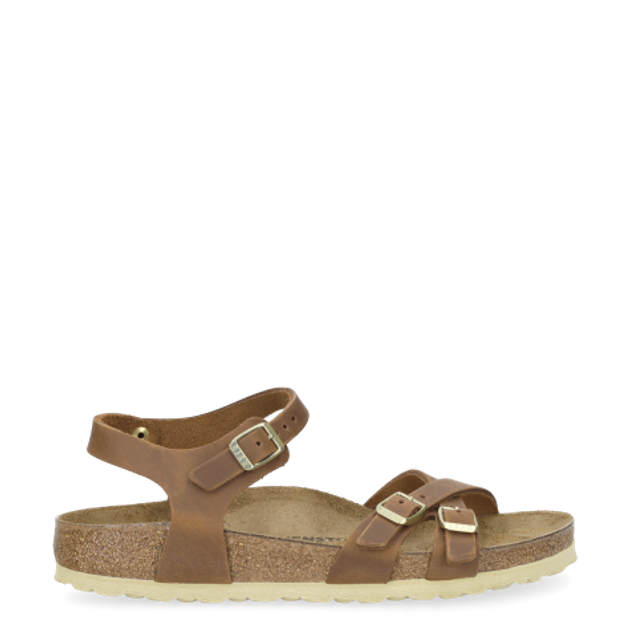 Birkenstock 1021489 KUMBA NATURAL LEATHER Sandaletten in braun