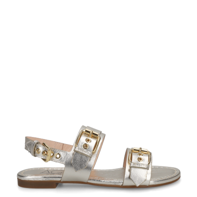 AGL SUMMER MULTI BUCKLES Sandaletten in metallic