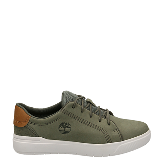 Timberland A5WAW Seneca Bay Leather Oxford Sneaker in grün