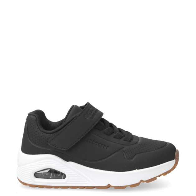 Skechers UNO Klett in schwarz