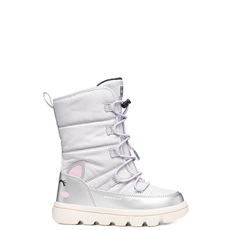 GEOX WILLABOOM Stiefeletten in silber