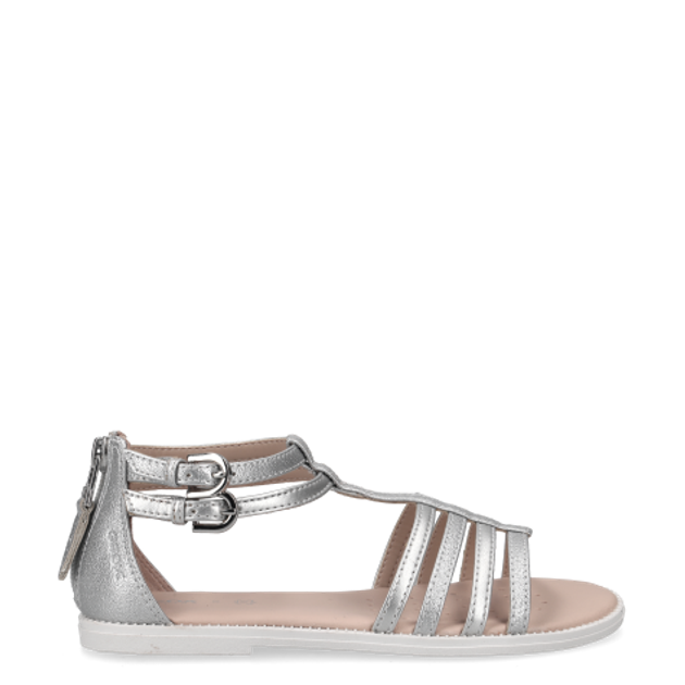 GEOX KARLY GIRL Sandalen in silber