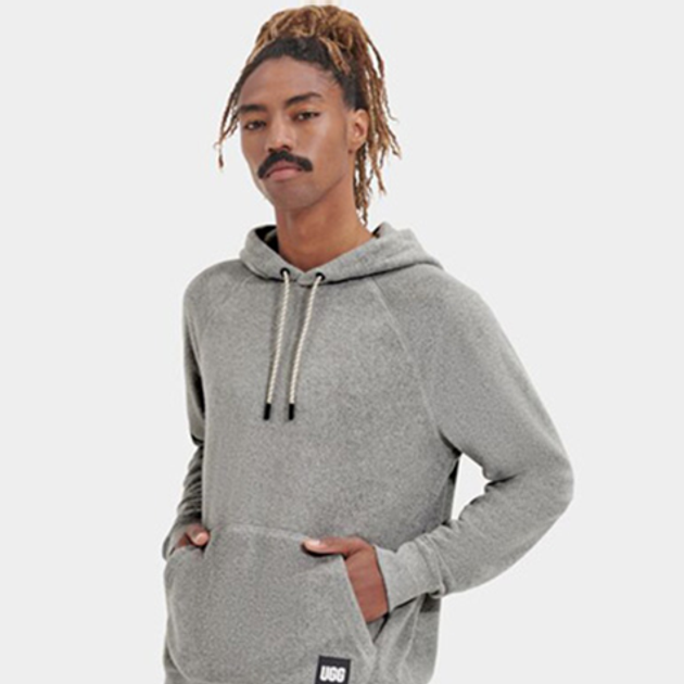 UGG 1133414 GRHE TERRANCE HOODIE FL Homewear in grau