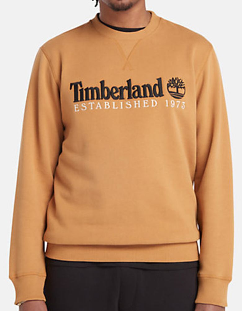 Timberland A65DD LS Est. 1973 Crew BB Sw WHEAT BOOT  in braun